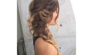 Romantic Fishtail Upstyle Inpired by @hairbyelena