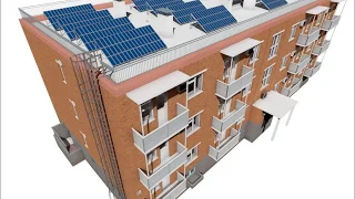 Проект трехэтажного одноподъездного дома на 24 квартиры