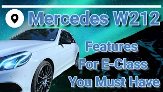 Mercedes W212 | Features You May Consider Before Buy