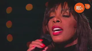 Donna Summer - Heaven's Just a Whisper Away (live on TV, Chile 1992)