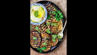 The steak for vegans... Grilled Eggplant! #shorts