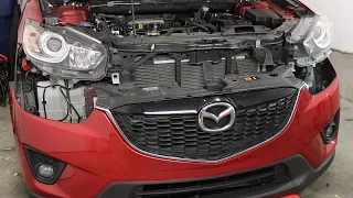 Mazda CX-5 Front Bumper Cover Removal And Installation (2013+