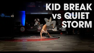 Kid Break vs Quiet Storm [teen finals] // stance // BREAKING FOR GOLD USA