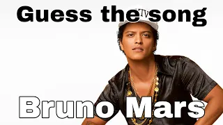 Guess the song: Bruno Mars