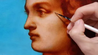How to oil out. Sfumato technique. Oiling out. Art Lesson Online
