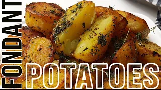 Delicious Fondant Potatoes - Perfectly Melting And So Yummy!
