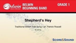Shepherd's Hey arr. Patrick Roszell - Score & Sound