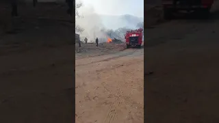 Пожар в сергеевке