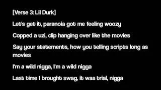 French Montana - Paranoid (Remix) (lyrics) ft. Diddy, Rick Ross, Chinx Drugz, Lil Durk & Jadakiss