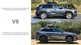 Car Vlog #10: Lifting the RAV4 + New Wheels and Tires!