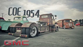 Caminhão GMC ''COE'' 1954 no estilo ''Rat Rod'' - Motor Show Curitiba - Schulis Customs