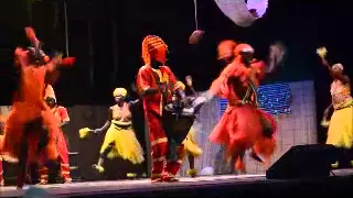 Abdoul Camara performs Balanta dance , Sorano National Theatre , Dakar, Senegal, 31.05.2015