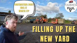 DID I EARN ENOUGH TO MAKE THE REPAYMENTS ON THE STONE PICKER?! | NEW YARD FILLS UP