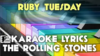 RUBY TUESDAY THE ROLLING STONES KARAOKE LYRICS VERSION PSR S975