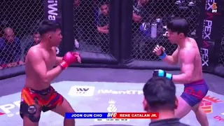 JOON GUN CHO VS RENE CATALAN JR  @gamayandalesquiniquito  @highlight #DFC  @DynastyFightClub