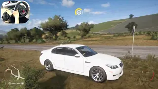 2009 BMW M5 | Forza Horizon 5 | Logitech g29 gameplay