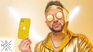 YELLOW iPhone 14 UNBOXING: Go For Gold!