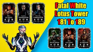 Fatal White Lotus Tower 181 182 183 184 185 186 187 188 189 | MK Mobile