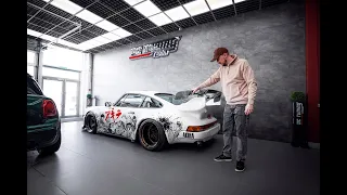 Единственный в России Porsche 911 RWB  делаем дизайн в стиле Акира