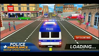 Policeman Ambulance Driver Simulator #2 - Emergency Rescue Truck - Android Gameplay#MRGameing