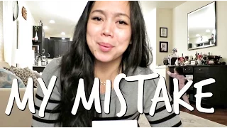 MY MISTAKE! - October 17, 2016 -  ItsJudysLife Vlogs