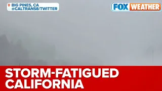 Significant Storm Battering California With High Winds, Heavy Rain, Snow