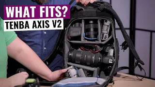 Tenba Axis V2: What fits in the backpack?