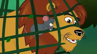 El León y El Ratón / Stories in Spanish for Children 🦁🐭