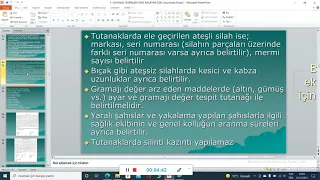 GÜVENLİK TEDBİRLERİ DERSİ 3. BÖLÜM