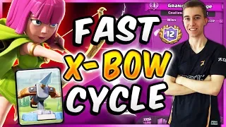 TOP XBOW DECK! SUPER FAST CYCLE DECK — Clash Royale