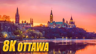 Ottawa, Canada in 8K ULTRA HD HDR 60FPS