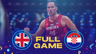 Great Britain v Croatia | Full Basketball Game | FIBA EuroBasket 2022