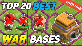 Top 20 Best Th6 War Bases 2023 | Best Bases for Town Hall 6 War with Link