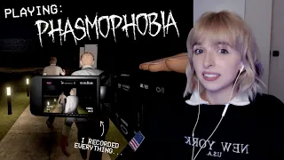 ghost hunting in PHASMOPHOBIA on friday the 13th...