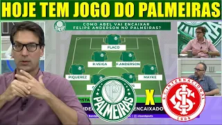 PALMEIRAS X INTERNACIONAL VERDÃO ENTRA EM CAMPO PELO BRASILEIRÃO 2024