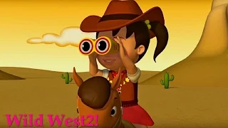 Английский язык для малышей - Мяу-Мяу - Дикий запад 2 (Wild West 2) - учим английский