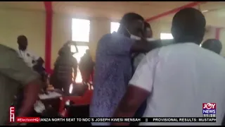 Election 2020: Growing tension at Sefwi Wiawso as NDC agent refuses to sign pink sheet (8-12-20)