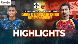 HIGHLIGHTS | S. Thomas' College vs Trinity College - Canon R.S De Saram Shield Rugby Encounter 2023