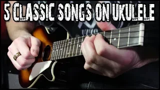 5 Rock & Metal Songs On The Ukulele (Performed by Karl Golden)