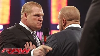 Triple H raises the stakes for Kane at WWE Payback: Raw, May 11, 2015