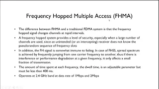 Frequency Hopped Multiple Access (FHMA) in wireless network in bangla [বাংলা টিউটোরিয়াল].