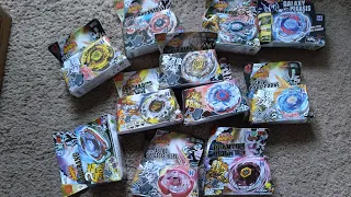 Unboxing a huge lot of Rapidity beyblades from Aliexpress