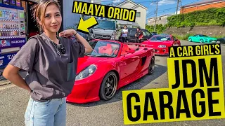 I Visited My Favorite Japanese Car Girl’s Epic Garage Again! (feat. Maaya Orido)