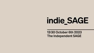 indie_SAGE 06.10.2023