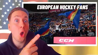 EUROPEAN HOCKEY FANS REACTION