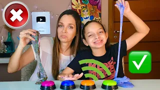 DON´T PRESS THE WRONG BUTTON SLIME CHALLENGE!