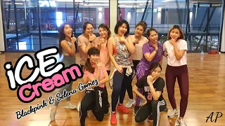 Ice cream - Blackpink & Selena Gomez | Kpop | Dance Workout | Dance with Ann | Ann Piraya