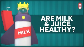 Are Milk and Fruit Juice Healthy Drinks for Kids?