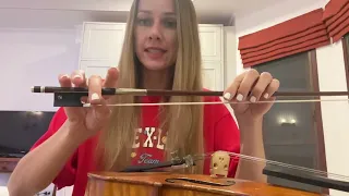 Как держать смычок ?!🎻Положение пальцев на трости 🎻