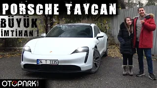 Esra'nın Porsche Taycan ile SINAVI ! | VLOG
